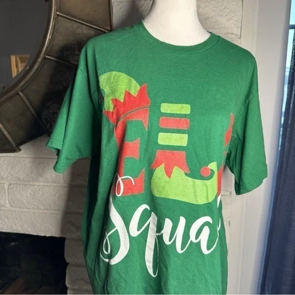 Christmas elf squad T-shirt - Picture 1 of 2